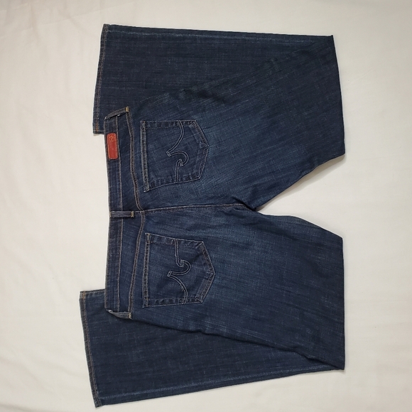 Adriano Goldschmied sz 30R the silt cigarette leg Skinny Jeans ankle length dark - Picture 8 of 12